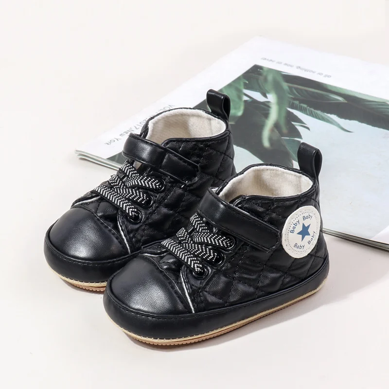 2025, für Jungen und Mädchen, Frühling und Herbst, modisches Design, TPR-Sohle, rutschfeste Wanderschuhe, hochwertige, atmungsaktive Prewalker-Schuhe