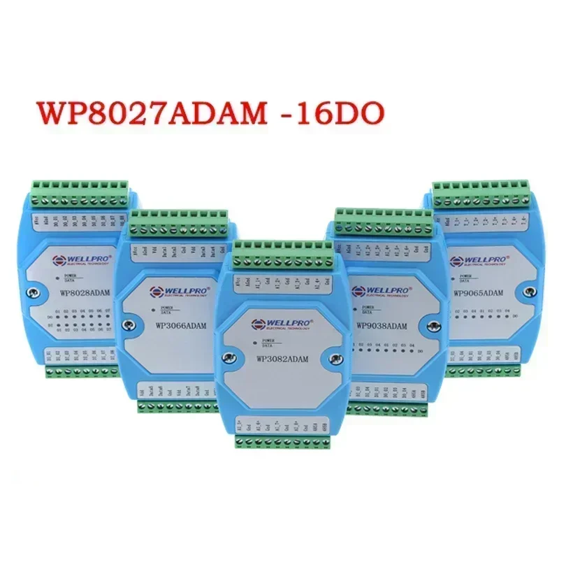 

Módulo de salida Digital, interruptor, aislado, 16 canales, DO MODBUS communication-WP8027ADAM