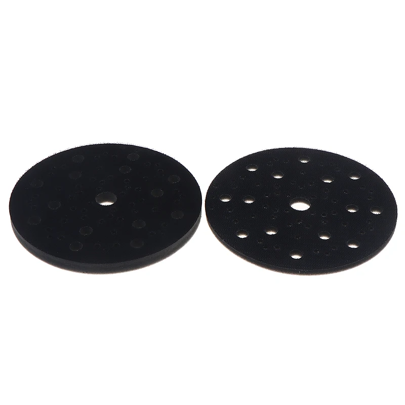 

1/3Pcs 15cm Soft Sponge Buffer Backing Pad for Orbital Sander with 70 Holes Durable Polishing Tool Interface Pads