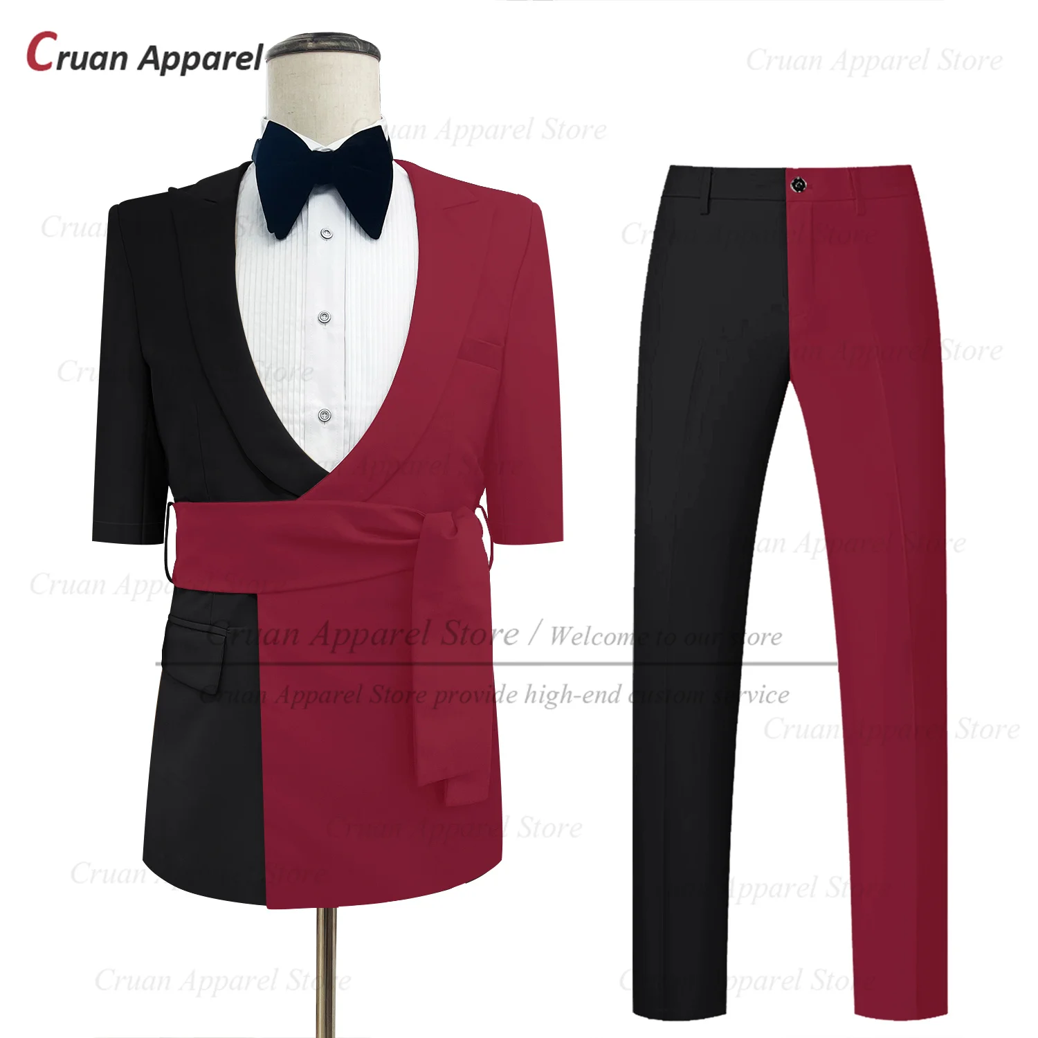 

Slim Fit Suit Set For Men Summer Short Sleeves Blazer Pants 2 Pieces Daily Party Casual Outfits Homecoming Fashion Male Costumes