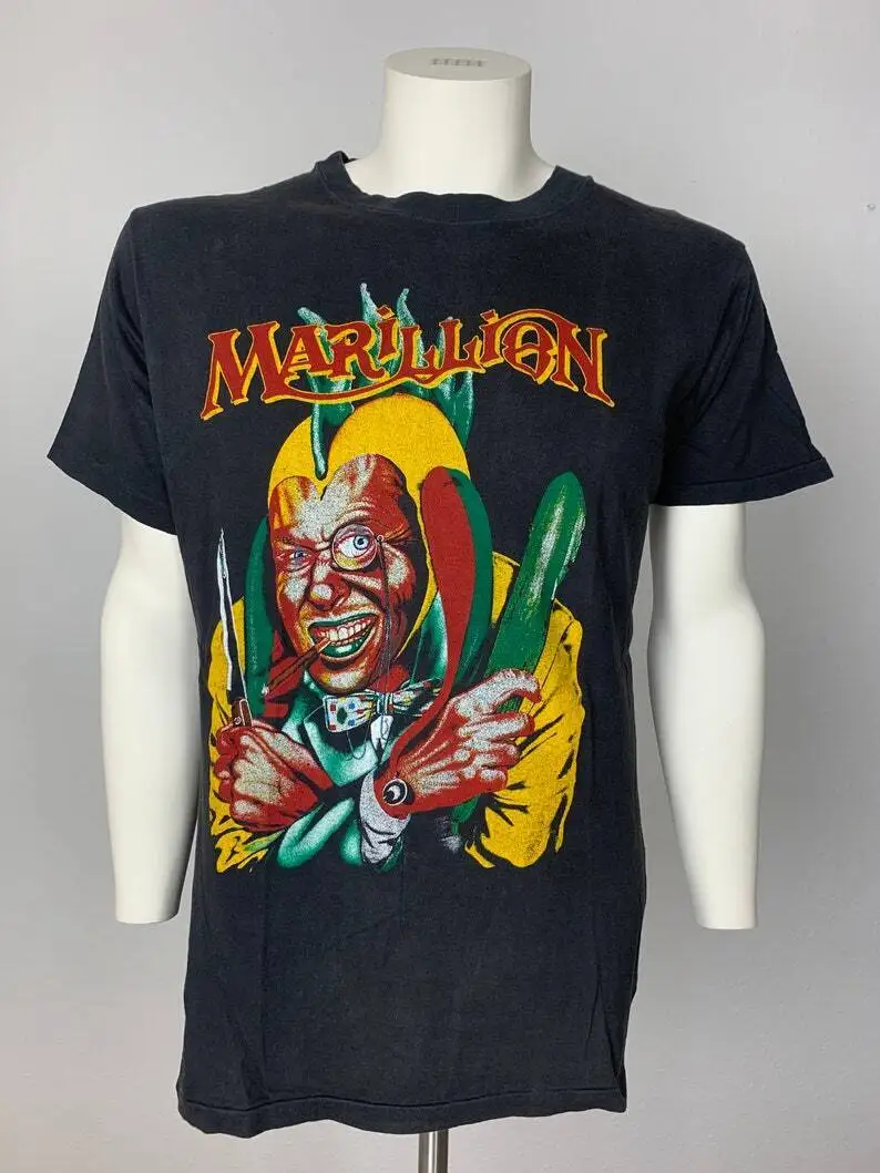 MARILLION 83 Shirt, Reading Festival Garden Party, cotton black tee TE6746