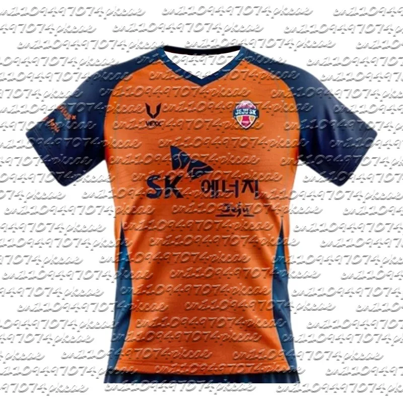 Camiseta de Fútbol 2026 Nueva Moda Jeju Home Kit para Hombre Adulto, Secado Rápido, Transpirable, para Fanáticos del Fútbol, Top Deportivo