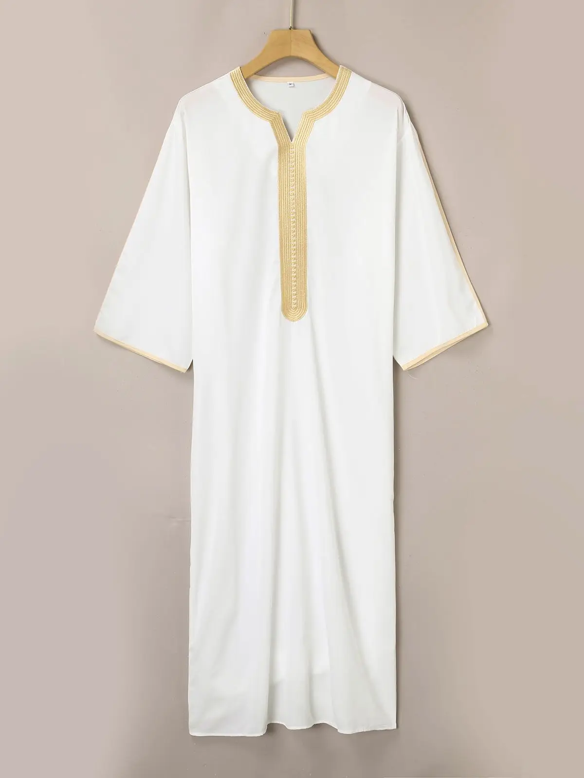 white and gold