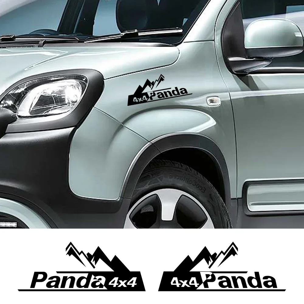 

Автомобильные наклейки для Fiat Panda MK3 1 2 3 4x4 169 141 312 319 750, автомобильные аксессуары, молния, Стайлинг, виниловая пленка, декоративные наклейки