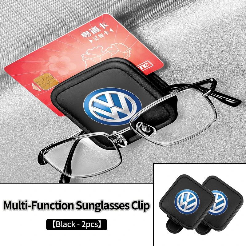 

Car leather sunglasses case in square style For Volkswagen VW Scirocco Jetta Beetle Golf Passat Polo Tiguan Sharan Touran*