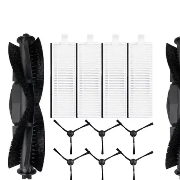 Replacement Main Brush Filter Side Brushes Kit For Laresar Evol 3 Robot Vacuum Cleaner Parts Accessories Home Cleaning Tool