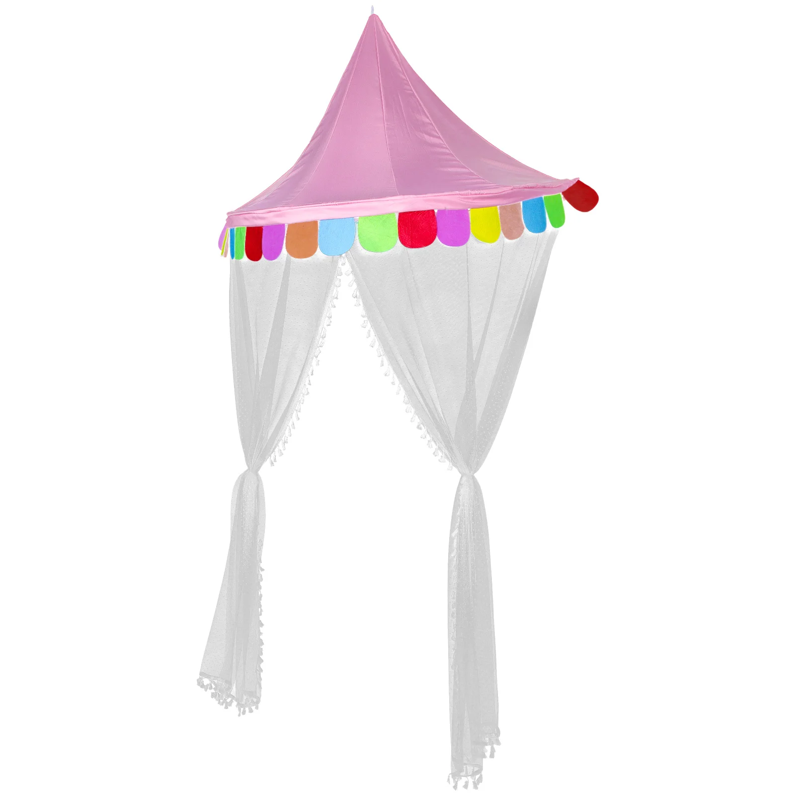 Half-Moon Hanging For Kids Indoor Dome Play Tent Children Bedroom Bug Net Shelter Canopy Tent For Toddlers Kids Tents