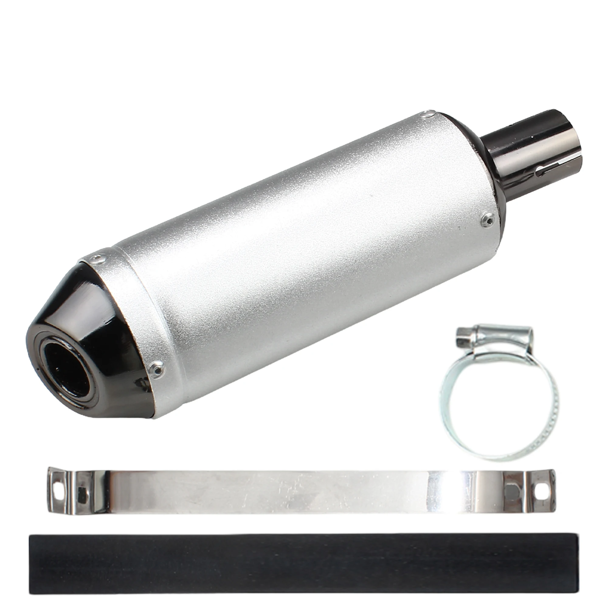 AliExpress PowerMotor Universal Motorcycle Muffler Systems Silencer Dirt Pit Bike 125cc 150cc Motorbike 28mm ATV Scooter Motocross Exhaust Pipe Parts