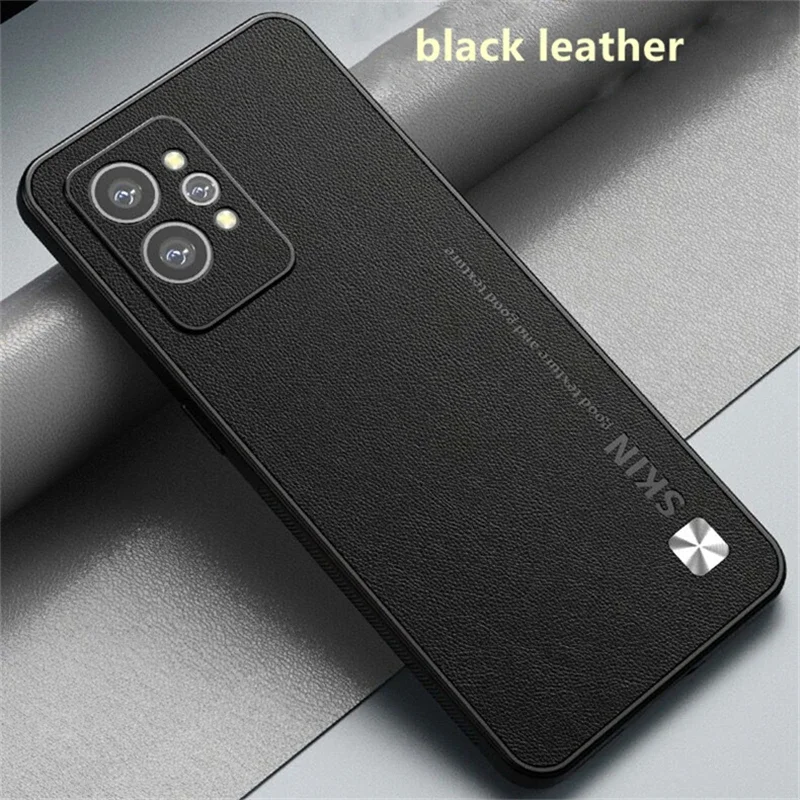 For Realme 9 Pro Plus Case Stylish Leather Cover For Realme 9i Case Luxury Soft Silicone Bumper Realme9i Camera Protection Shell