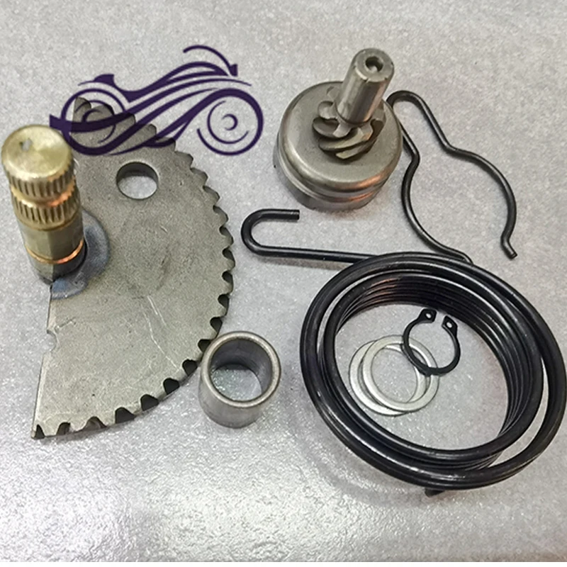 Zestaw zębatek rozruchowych dio50 af18 27 28 zx50 af34 35 do honda 2 suw 50cc dio tato zx 50