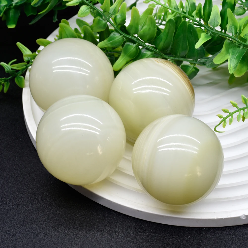 1pc Afghan Jade Crystal Quartz Natural Stone Sphere Reiki Energy Wichcraft Gems Minerals Handwork Ball House Decoration Home