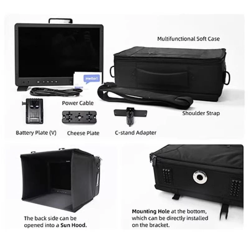 15S22S film high definition director monitor film and television shooting monitor studio monitor