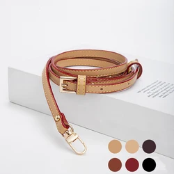 Customized Leather Bag Strap Adjustable Shoulder Bag Strap Women Handbag Belt Crossbody Bag Straps Accessories