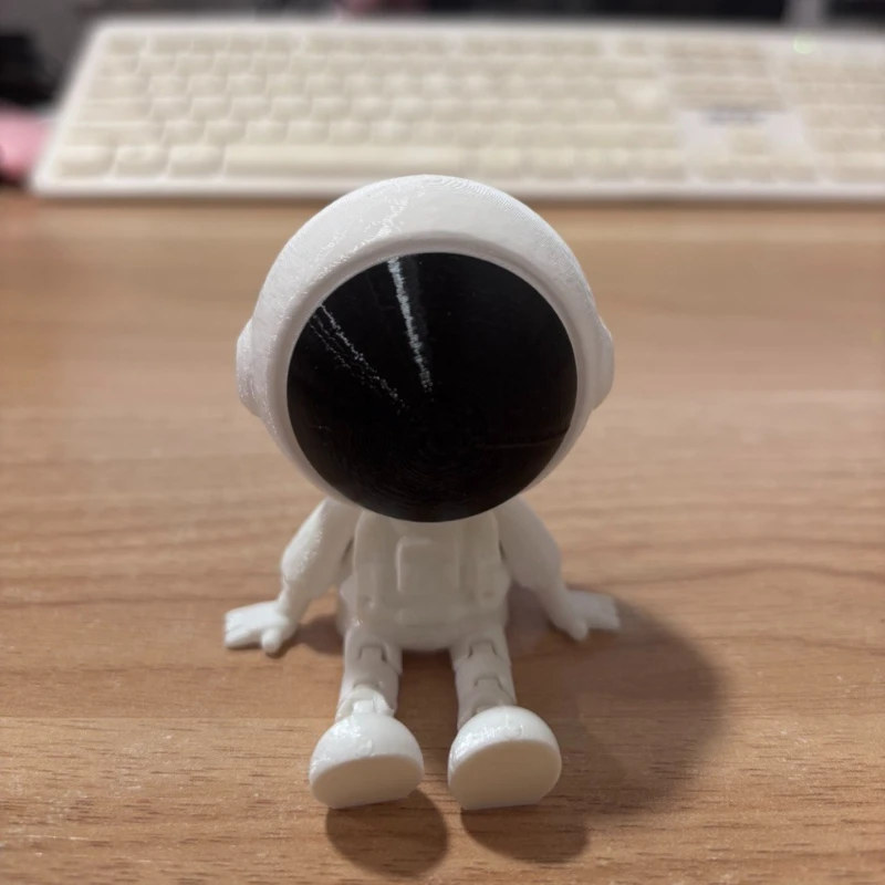 3D Printed Astronaut Alien Statue Ornaments, Unique Party Decor