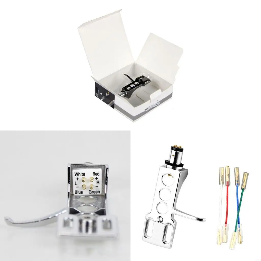 J78A Universal Four Leads Wires Header Wire Cable Turntable Phono Headshell Tonearm