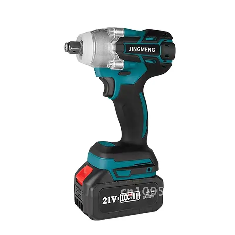 

Cordless Electric Brushless Wrench Impact Electric Wrench Battery Power Hand 21V For Tool Socket Drill