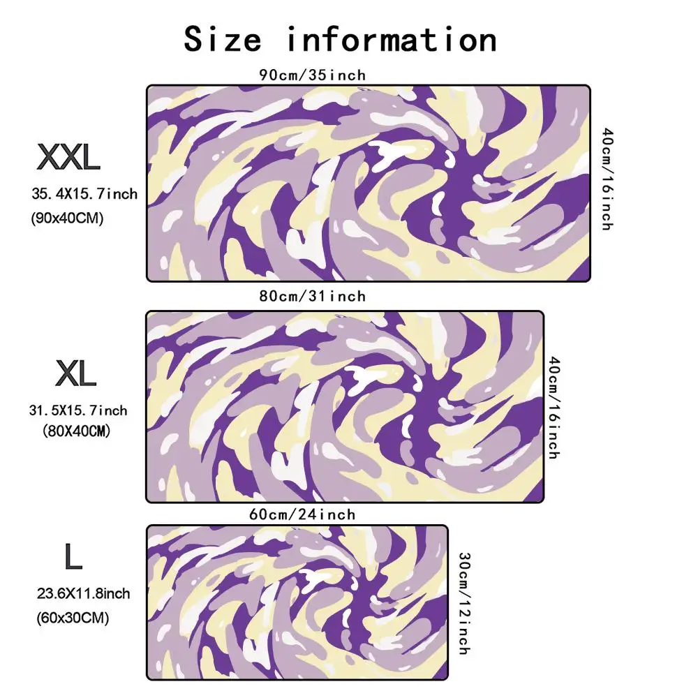 ستراتا لوحة ماوس فنية سائلة كبيرة للكمبيوتر المحمول ماوس الوسادة XXL مكتب الألعاب ماوس جديد المطاط أسفل عدم الانزلاق مكتب طويل حصيرة