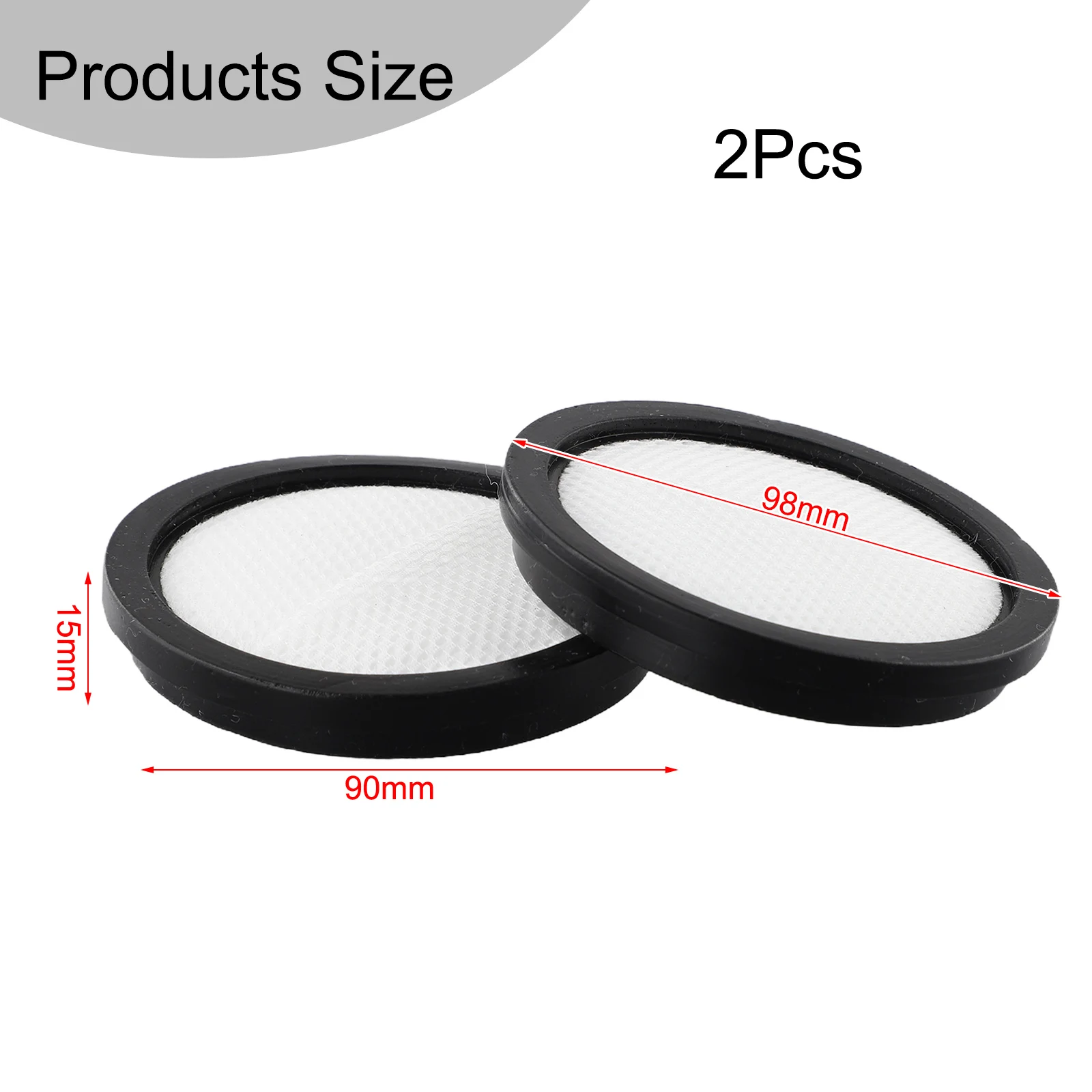 2pcs Vacuum Cleaner Filter For Starwind SCH1310 Handheld Vacuum Cleaner Parts Home Garden Household Supplies Cleaning