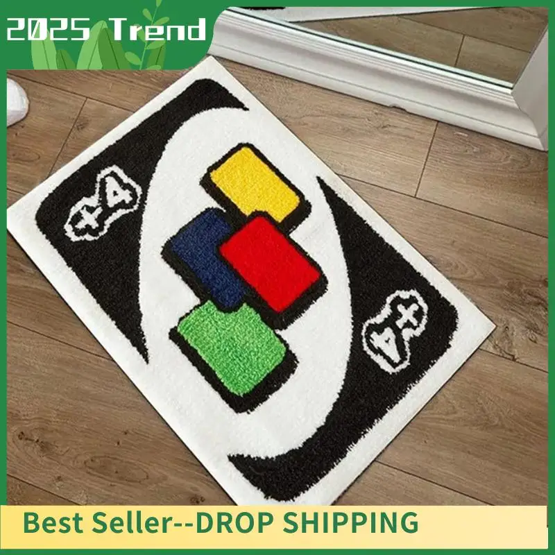 معنقدة السجاد غرفة المعيشة السرير الكلمة حصيرة منطقة لينة البساط سميكة المضادة للانزلاق السجاد ديكور المنزل 1 قطعة