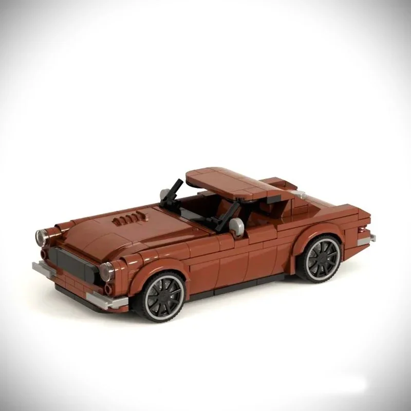 

391 PCS new MOC car model building blocks car eight-grid car P1800 modular children's building blocks holiday gift