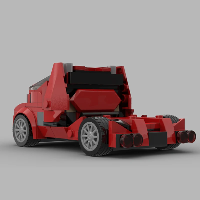 Snelheid Racewagen Model MOC Bouwstenen Klassieke Transportwagen Modulaire Technologie Kinderen Vakantiegeschenken Monteer Speelgoed Pak