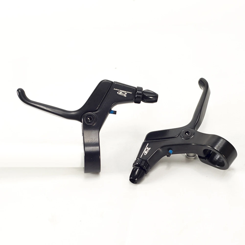 2-Finger Lever Brake Lever Aluminum Alloy Cycling Parts Kid Bike Mountain Bicycle Precise 2-Finger Lightweight