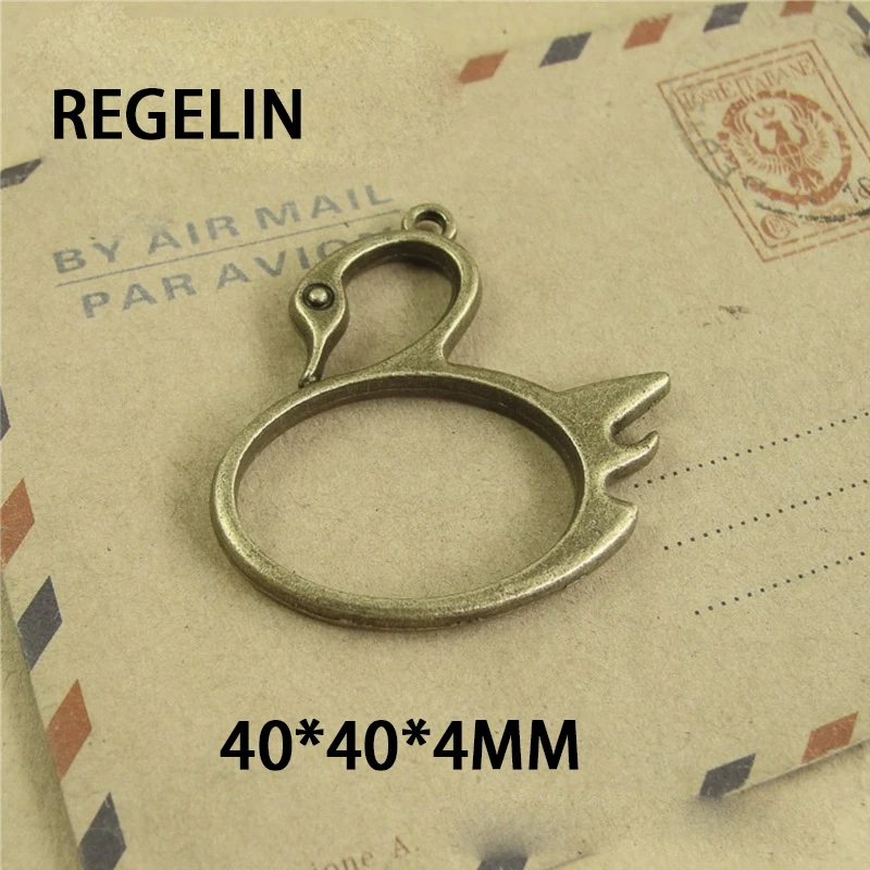 5 pcs Cat moon shape Metal Frame Pendant Gold Charm Bezel Setting Cabochon Setting UV Resin Epoxy Resin Charm Jewelry Findings B