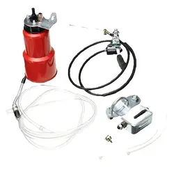 Motorcycle Chain Lubricator Oiler Maintenance Set Motorbike Lubricant Grease Lub Parts & Accessories