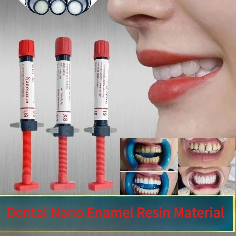 

Dental Cosmetic Resin 6D Nano Tooth Carving Enamel Light Curing Teeth Whitening Resin Material Dental Cosmetic Restoration Tools