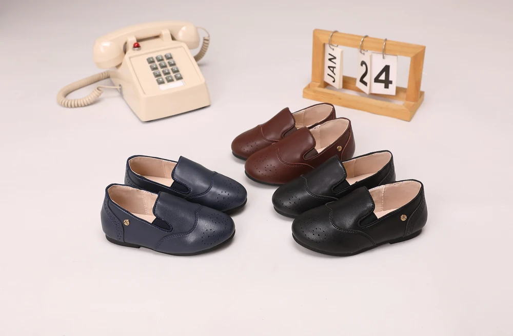AS Kinderschuhe Marken-Kinderschuhe Baby Mädchen Lederschuhe Kleinkind Prinzessin Ballerinas Jungen Brogue Oxford Weiche Plateau Mary Jane Schuhe – Detail 24