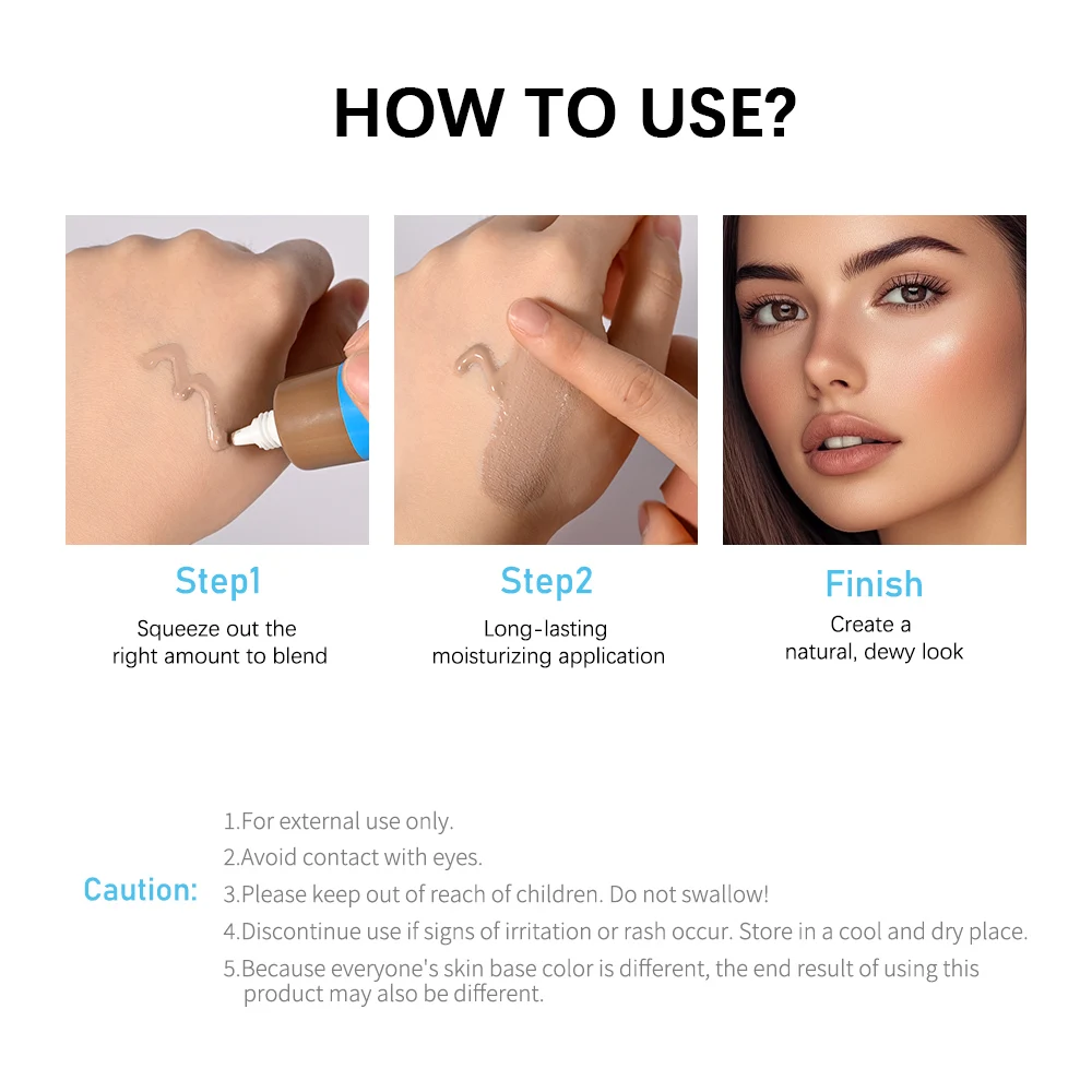 28ml Hydrating Skin Tint Perfector - Aqua Release Tinted Moisturizer Lightweight Formula - Sheer to Light Coverage Face Makeup