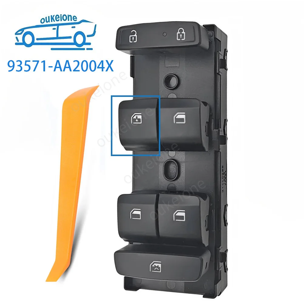 

93571-AA2004X Car Electric Power Window Switch Master Lifter Contorl Button for Hyundai Elanta 2022 2023 2024 Car Accessories