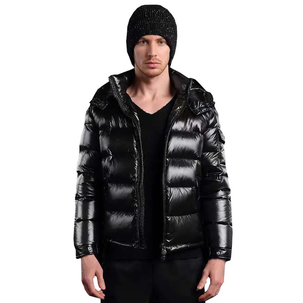 Inverno novos homens para baixo casacos jaqueta de alta qualidade térmica grosso para baixo casacos parka masculino quente outwear moda pato branco