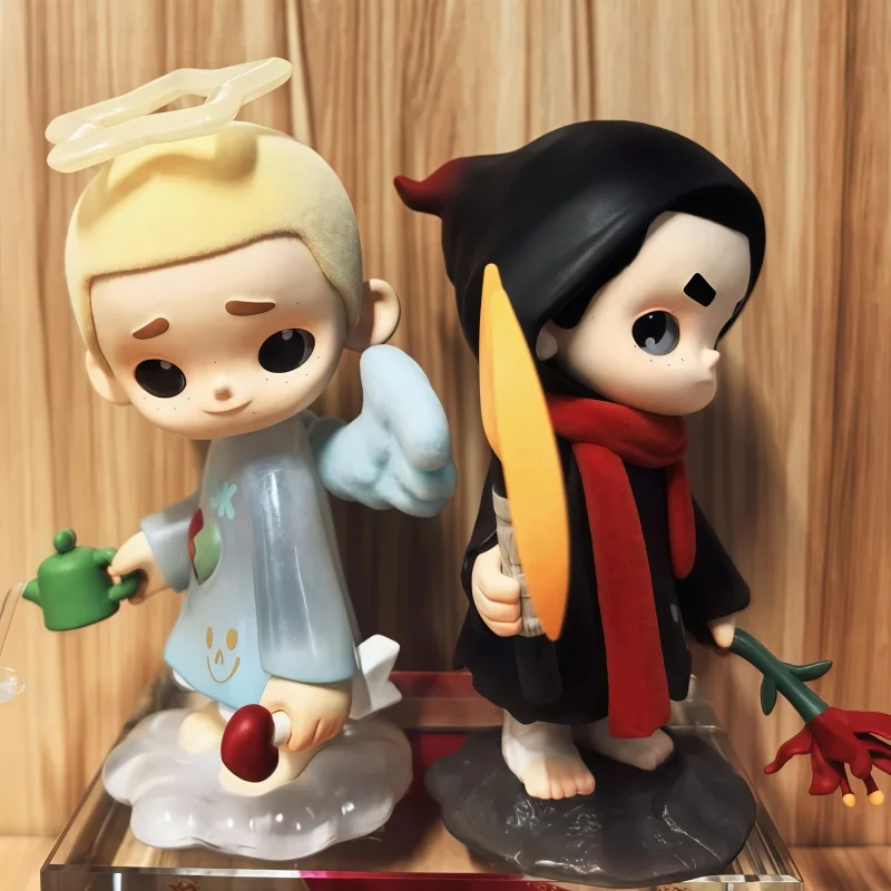 

New Nook Seek 100% Limited Edition Angel Vs Devil Lovely Cartoon Model Doll Anime Peripheral Room Decoration Toys Festival Gifts