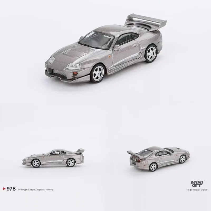 

MINIGT 1:64 978 Toyota Supra Veilside Alloy Premium Diecast Car Model Vehicle Collectible