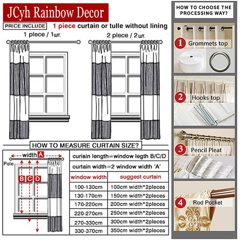 Modern 100% Blackout Curtains for Bedroom Window Long Curtain for Living Room Luxury Thermal Insulated Blinds Drapes Full Shade