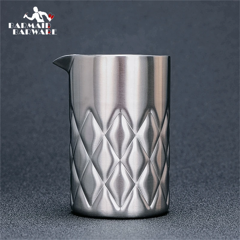 580ml Cocktail Mixing Glass Stirring Tin Double-walled And Vacuum Insulated For Temperature Consistency