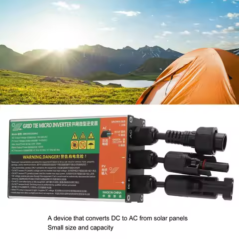 350W Solar Power Inverters Solar Inverter 350W 230V MPPT Grid Connected IP55 Sine Waving Inverter for Small Solar Systems