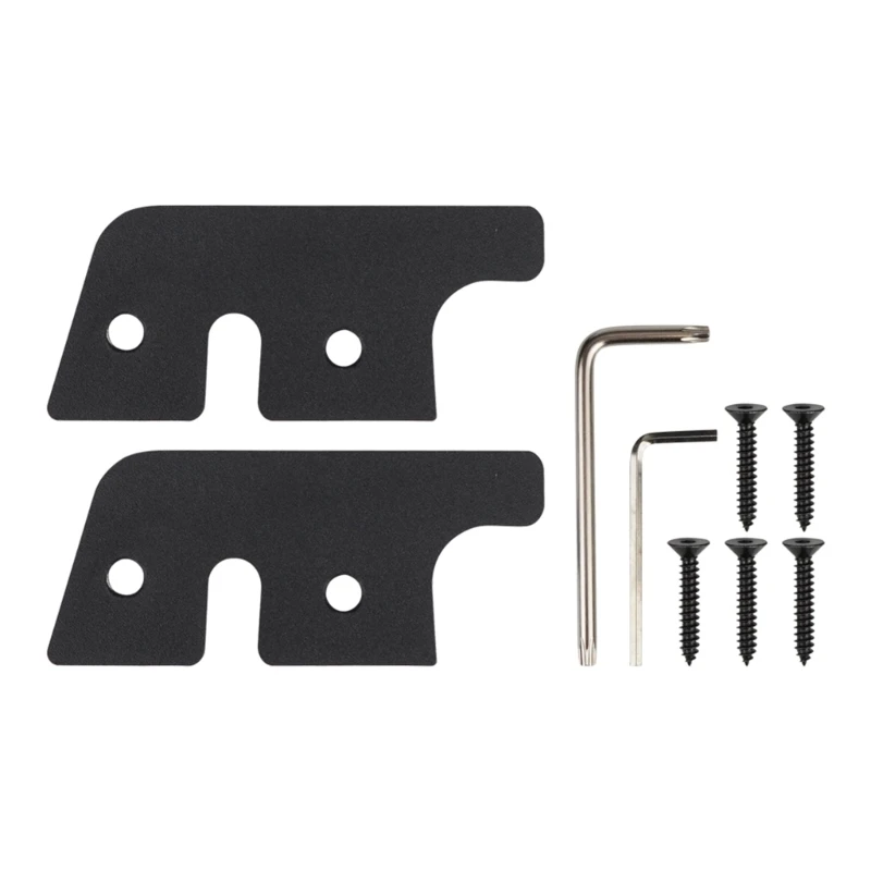 

Sun Visors Clip Repair Aluminum Alloy Black Anodized Replacement Extend Suitable for JK Accessories