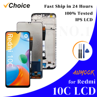 for Redmi 10C LCD Display Touch Screen Digiziter Assembly pantalla For Xiaomi Redmi 10C With Frame LCD Display