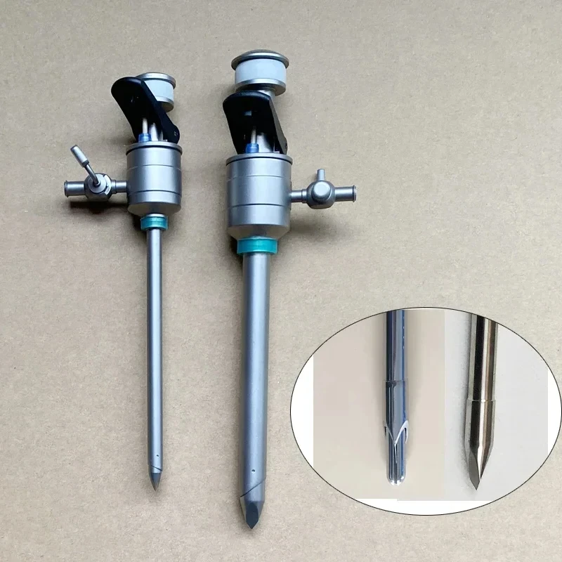 B-M 3mm 5mm 10mm 12mm Laparoscopy Equipments trocars laparoscopic reusable Trocar,can be compatible with stor