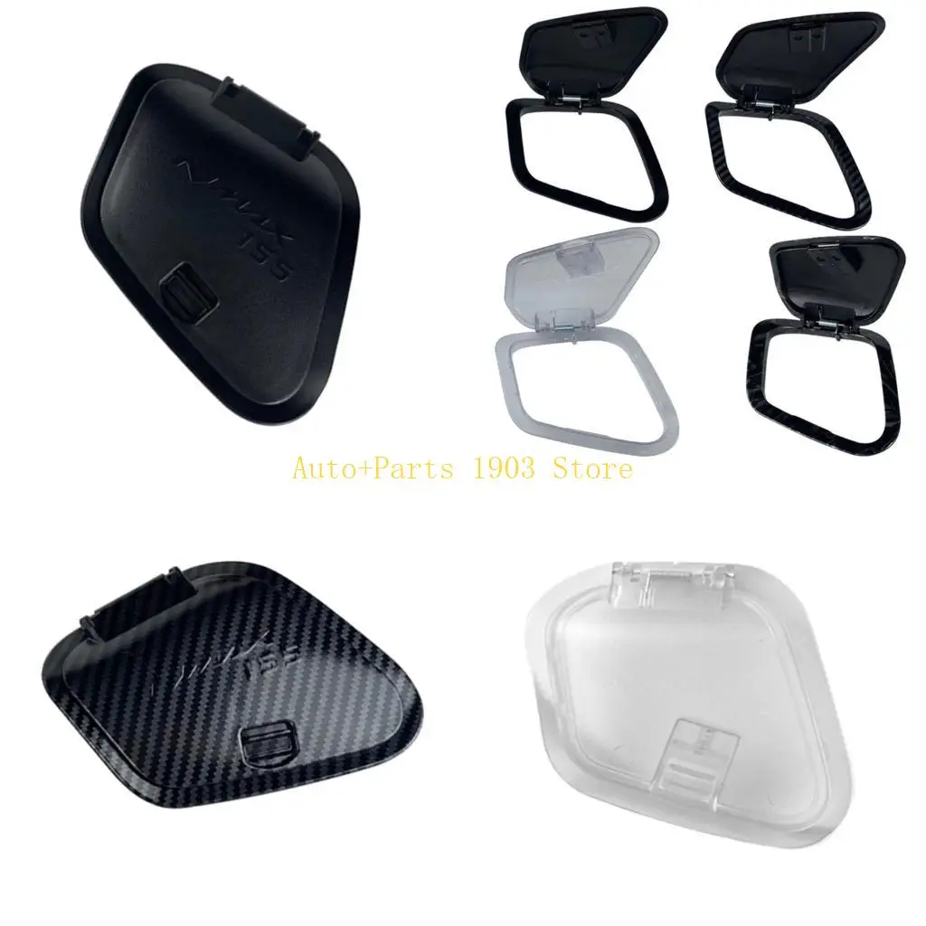 

E21C ABS Storage Box Cover Motorcycle Toolbox Cover Storage Solution Lid Enhancing Convenience On Daily Rides for NMAX155