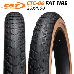 FAT TIRE 26X4.00 100-559 CST BIG BOAT CTC-06 FAT BICYCLE TIRE OF BIKE TYRE WIRE BEAD OR inner tube