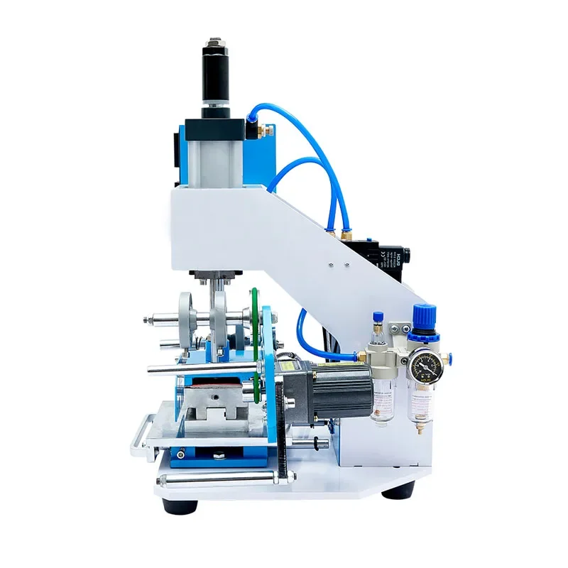 

Обновление 518-A Пневматическая машина для горячего тиснения Логотип карты Кожа ПВХ Тисненая бумага Анодированный алюминий Машина для горячего тиснения