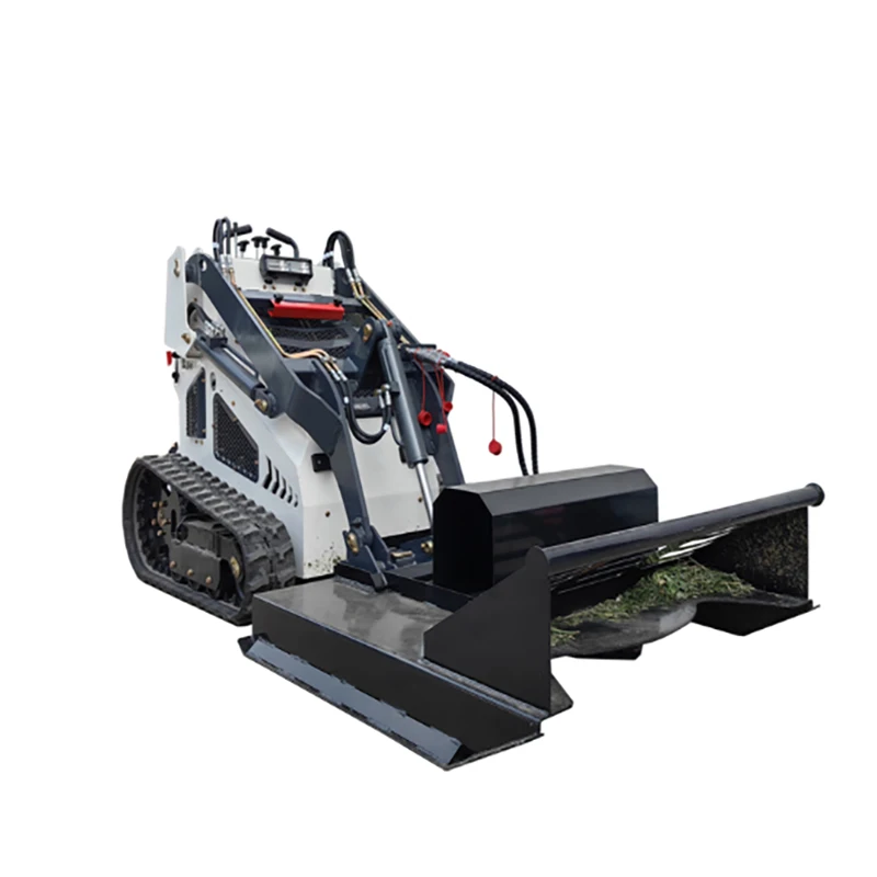 Factory Price Skid Steer Loader With Brush Cutter Attachment