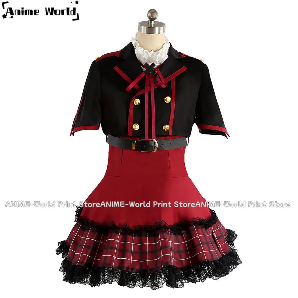 《Custom Size》Unisex Anime Asagi Mutsuki Cosplay Costumes Outfit Halloween