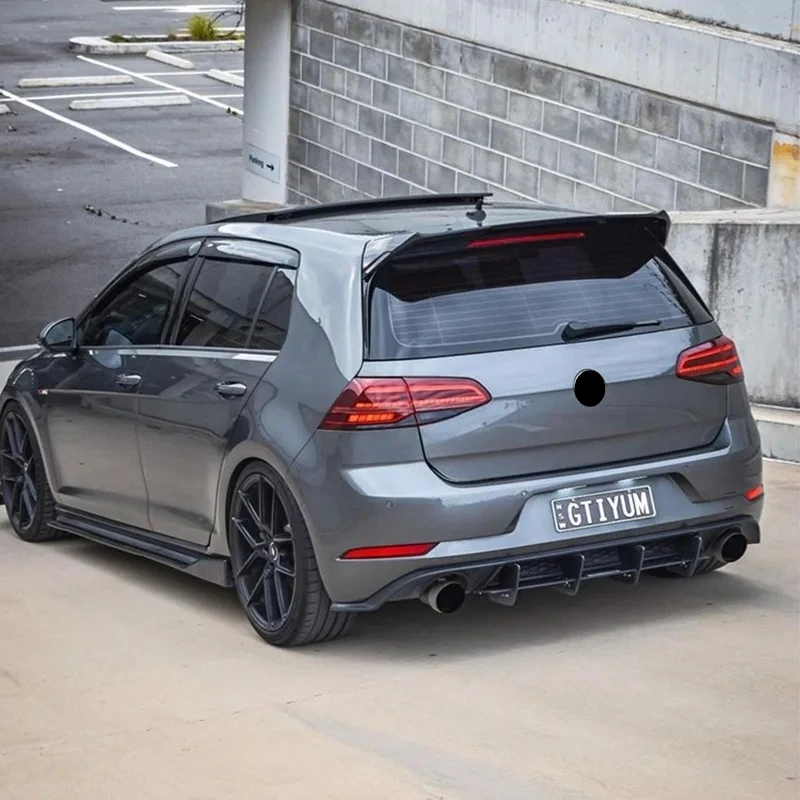 For Volkswagen Golf 7 7.5 MK7 7.5 GTI 2014-2017 OSIR Style8 Rear Roof Spoiler Wing Body Kits Rear Trunk Wing Tuning Accessories view 3