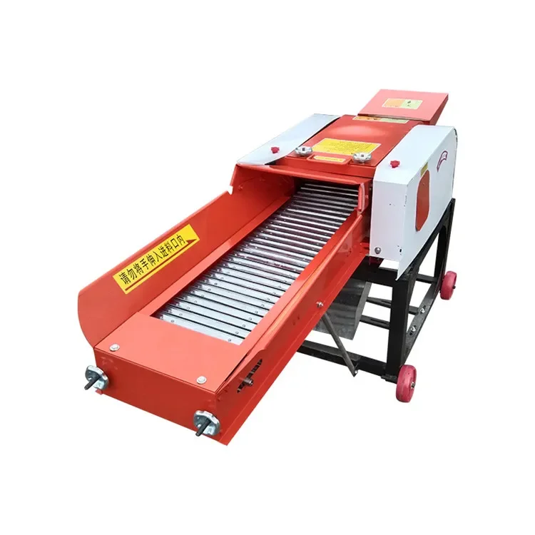 Horizontal wet and dry cattle and sheep breeding household fodder haying machine