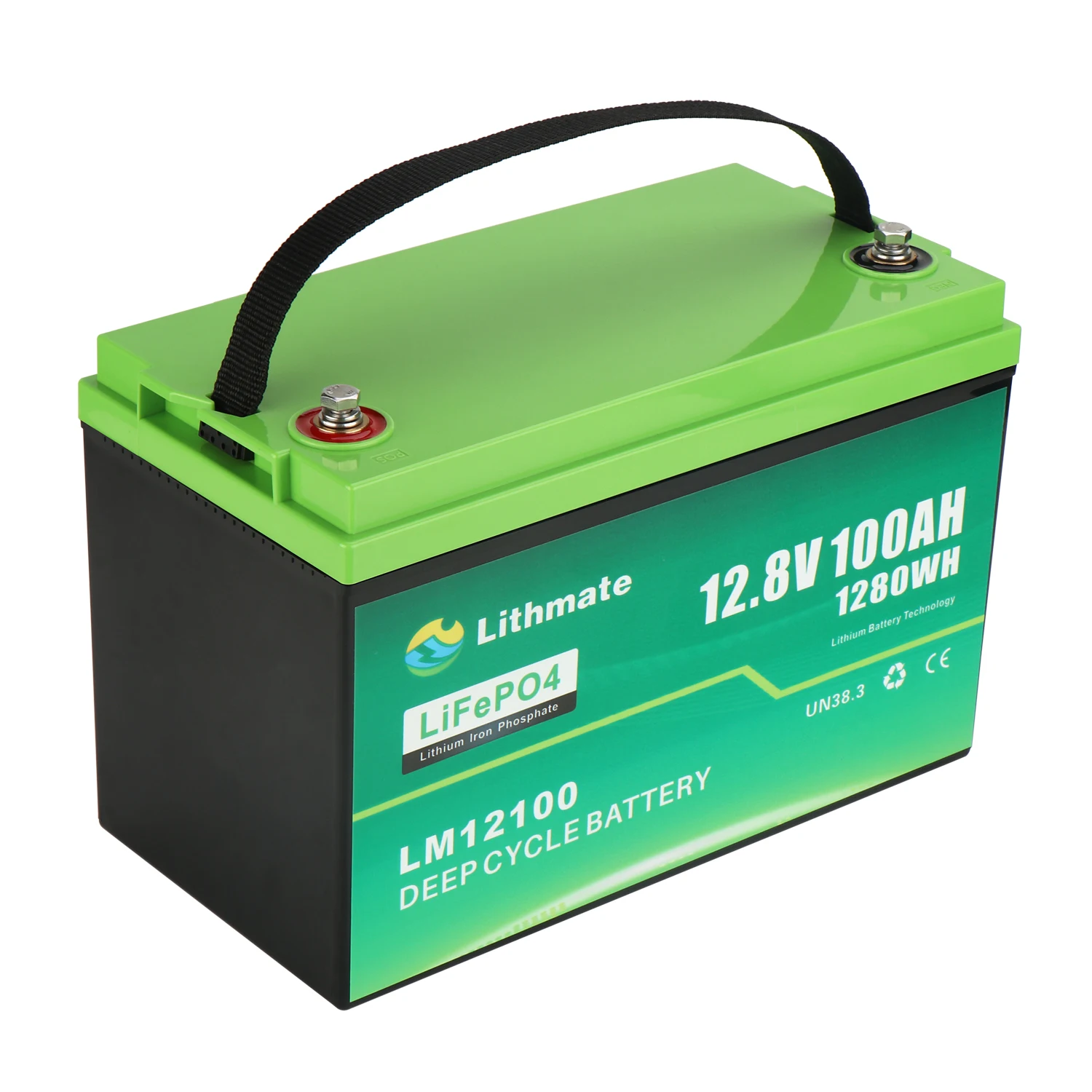 

Lithmate OEM ODM Built In Bms Ultra Safe Batterie Lithium 12v 100ah