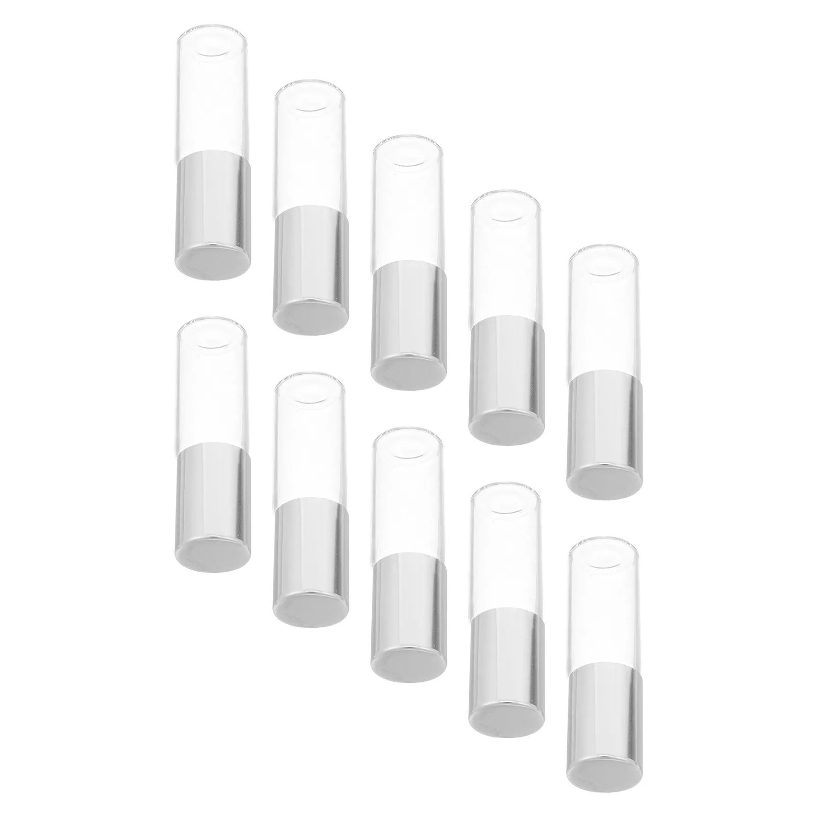 

10Pcs 5Ml Refillable Essential Oil Roller Bottles Glass Mini Perfume Containers Portable Aromatherapy Travel Daily Use Set